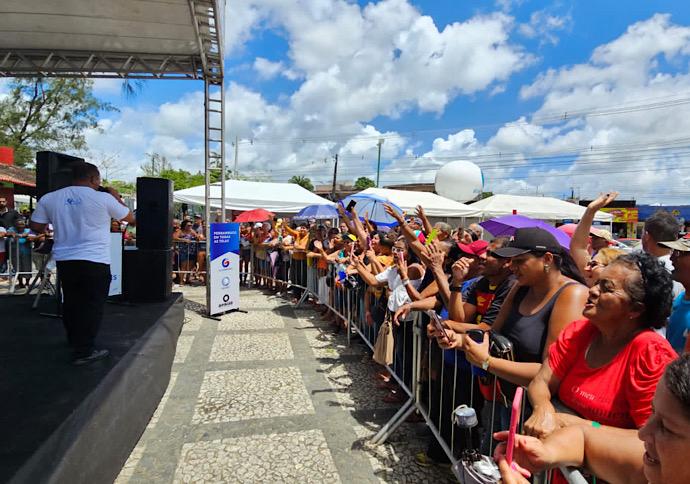 TV Guararapes nos Bairros foi um sucesso em Camaragibe