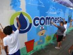 Unidade da compesa recebe grafitagem de jovens da Zona Norte do Recife