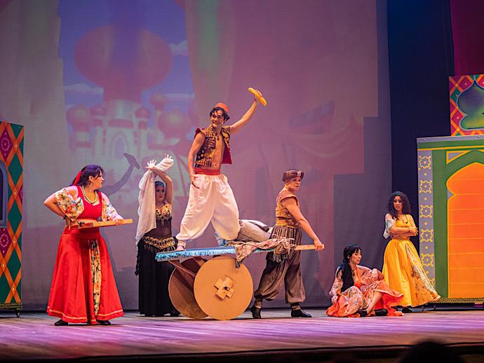 Espetáculo ‘Aladdin - O Musical’ realiza apresentação no Recife