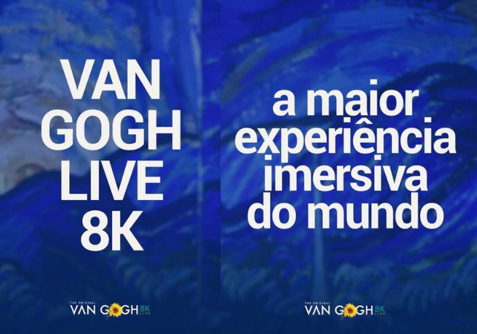 Exposição Van Gogh estreia em Maceió nesta Sexta-feira (22)