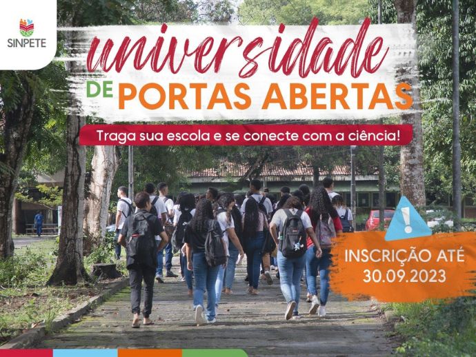 UFAL abre inscrições para visitas de estudantes na Sinpete 2023