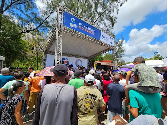 TV Guararapes nos Bairros foi um sucesso em Camaragibe