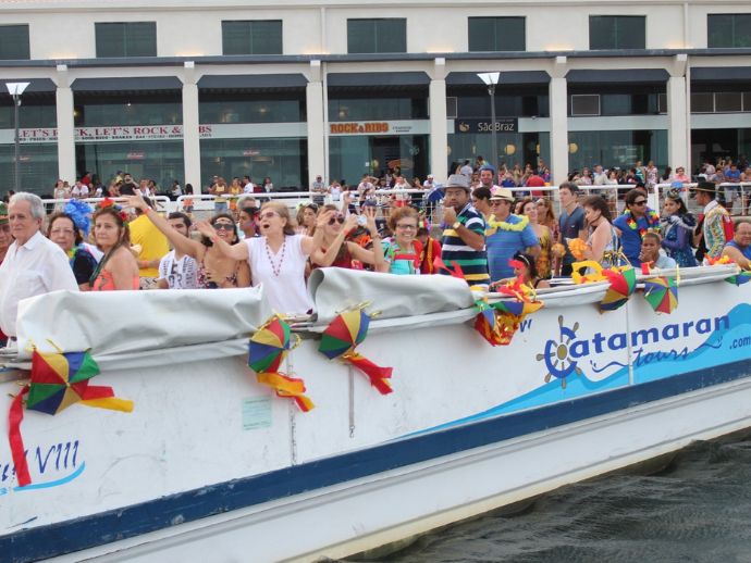 Bloco Carnaval Poeta é destaque no “Lirismo no Catamaran”