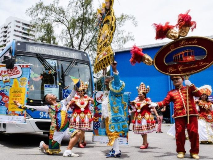 CARNAVAL 2024: Expresso da Folia, confira preços e horários de circulação dos ônibus