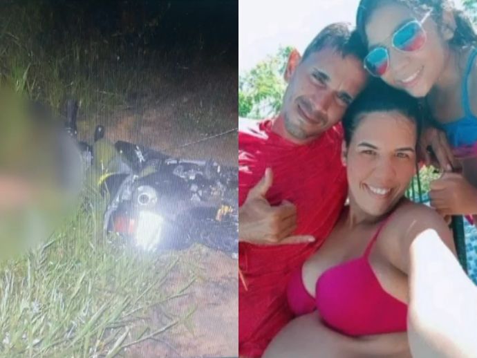 Casal morre eletrocutado após moto ser atingida por fio de energia em Igarassu