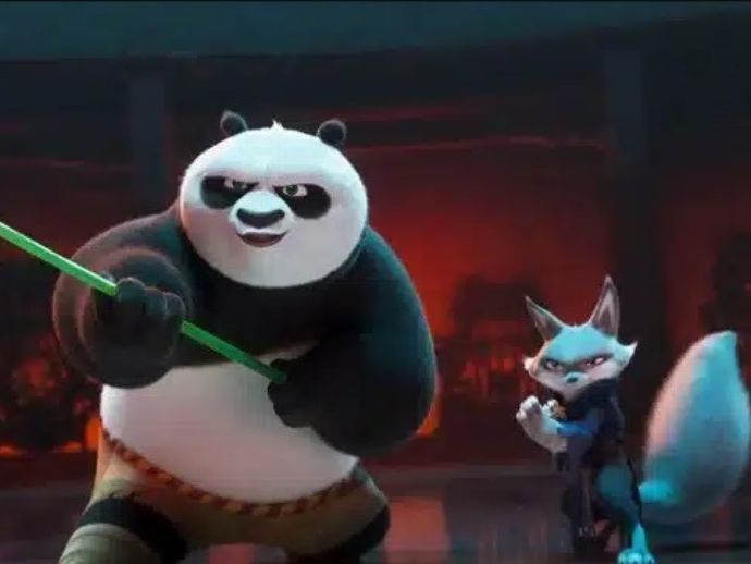 Centro de compras realiza sessão azul do filme Kung Fu Panda 4 para pessoas autistas 