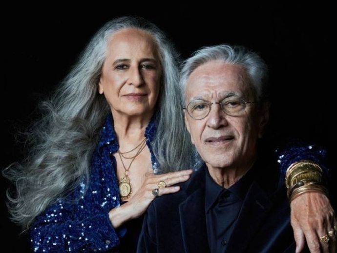 Turnê de Caetano Veloso e Maria Bethânia chega a Pernambuco em outubro