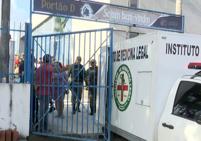 Teto do Santuário do Morro da Conceição desaba e deixa mortos e feridos