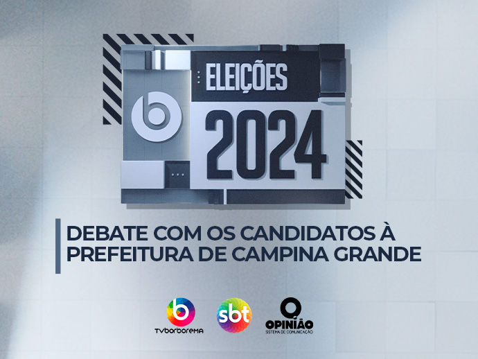 TV Borborema realiza debate com candidatos à Prefeitura de Campina Grande