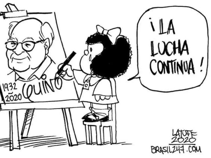 Mafalda chega aos 60 anos inspirando artistas e ativistas