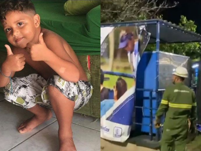 Criança de 10 anos morre após levar um choque elétrico no Engenho do Meio