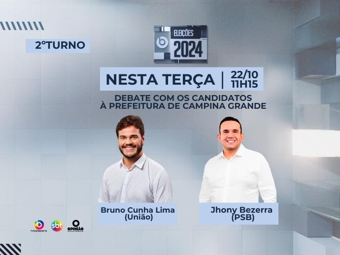 TV Borborema realiza debate decisivo do segundo turno em Campina