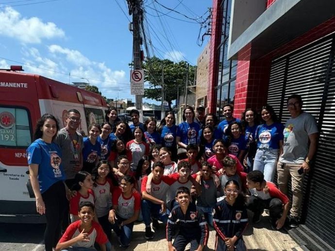 Samu Lança Projeto de Conscientização em Escola de Maceió