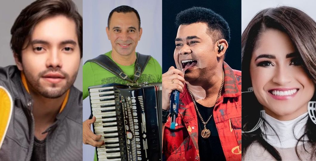 Batista Lima, Victor Santos, Joyce Tayná e Chico Forrozado animam "O Encontro" no Clube Cabo Branco nesta sexta-feira (15)