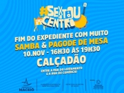 Sextou no Centro traz música, saúde e conscientização sobre o câncer de próstata