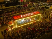 Caravana de Natal da Coca-Cola chega a Pernambuco