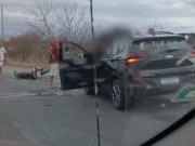 Homem morre após colidir motocicleta com carro no sertão da Paraíba 