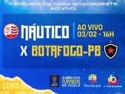 Naútico e Botafogo-PB se enfrentam em jogo válido pela fase de grupos na Copa do Nordeste