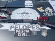 Operação policial no agreste alagoano, resulta em prisões.