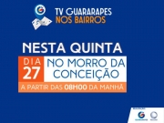 TV Guararapes nos Bairros estará no Morro da Conceição nesta quinta-feira (27)