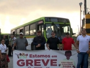 Rodoviários dão início a greve dos ônibus no Grande Recife nesta segunda (12)