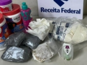 Receita Federal apreende R$150 mil em drogas 