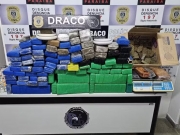 Mais de 100kg de drogas foram apreendidas em Campina Grande